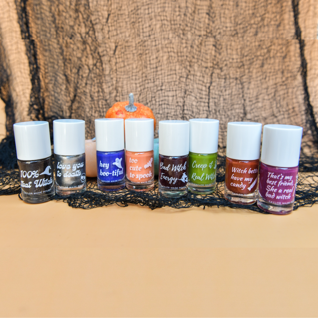 Boo-tiful & Too Cute To Spook Halloween Nail Polish Set