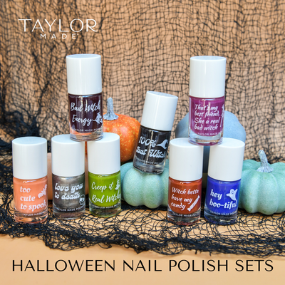 Boo-tiful & Too Cute To Spook Halloween Nail Polish Set