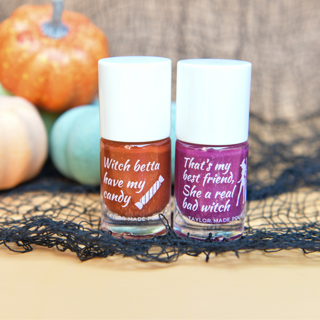 Witch Betta' & That's My Best Friend Halloween Nail Polish Set