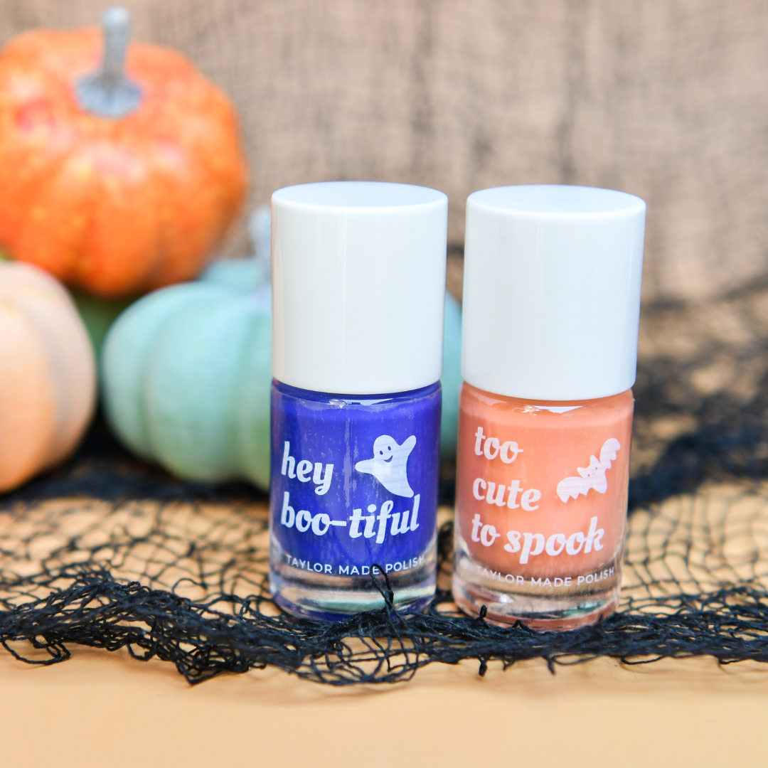 Boo-tiful & Too Cute To Spook Halloween Nail Polish Set