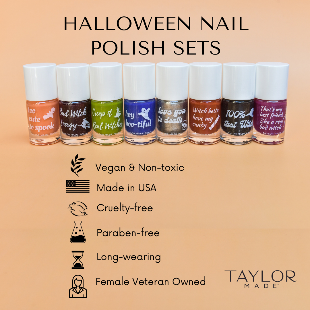 Witch Betta' & That's My Best Friend Halloween Nail Polish Set