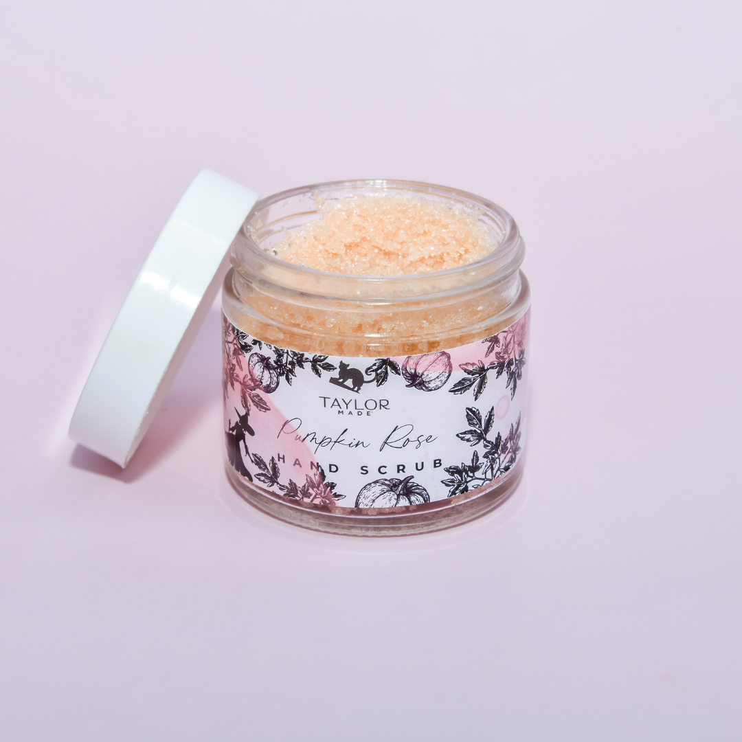 Pumpkin Rose Organic Hand Scrub