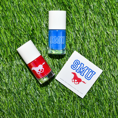 SMU Game Day Nail Polish Set - 2 Pack