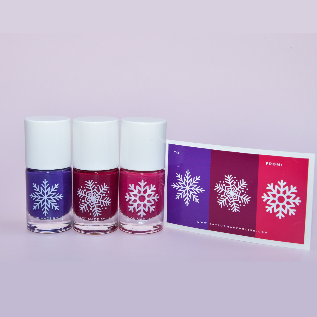 Snowflake 3-Bottle Nail Polish Gift Set