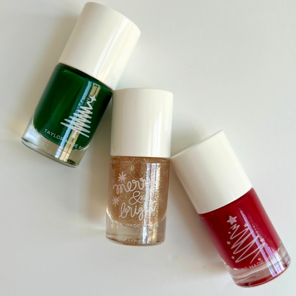 Merry & Bright 3-Bottle Nail Polish Gift Set